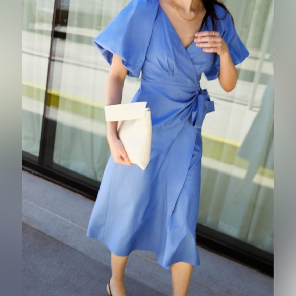 NWT Reformation Olea Dress - Dusk - Picture 2 of 5